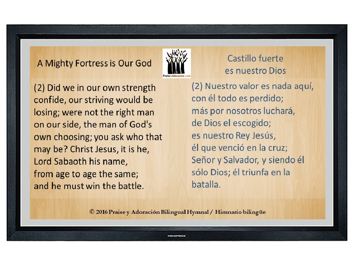 Praise y Adoración:  A Bilingual Hymnal / Un himnario bilingüe